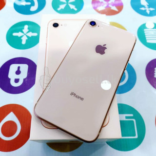 Apple iPhone 8 64GB Gold (Used) for sale in Gampaha