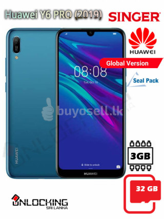 Huawei Y6 PRO (2019) 3GB RAM + 32GB ROM for sale in Gampaha