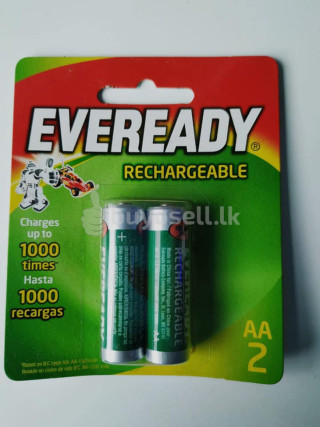 AA Everready Rechageable Battery for sale in Colombo