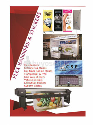 Print Flex Banners & Stickers in Colombo
