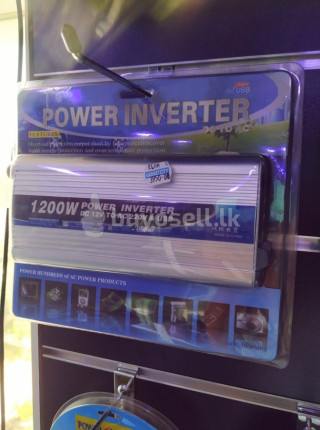 Power inverter DC12v to AC 220v & USB for sale in Colombo