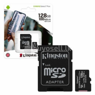 Kingstone 128GB 100mb/s SD Card for sale in Colombo