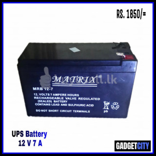 UPS BATTERY 12V 7A for sale in Colombo