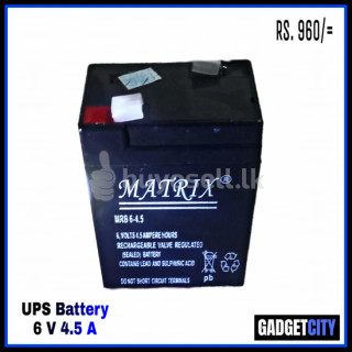 UPS BATTERY 6V 4.5A for sale in Colombo