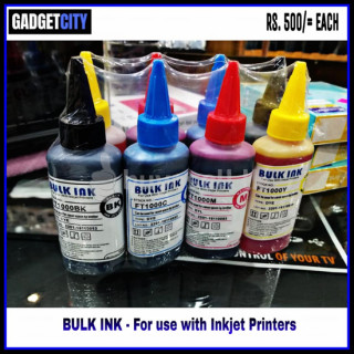Bulk INK for Use With Inkjet Printers for sale in Colombo