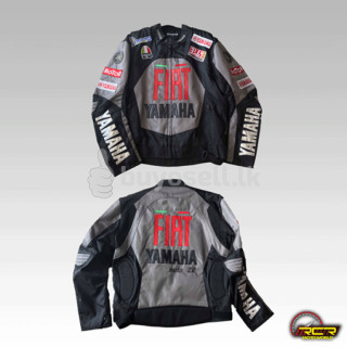 Yamaha Fiat Black Racing Textile Jacket for sale in Gampaha